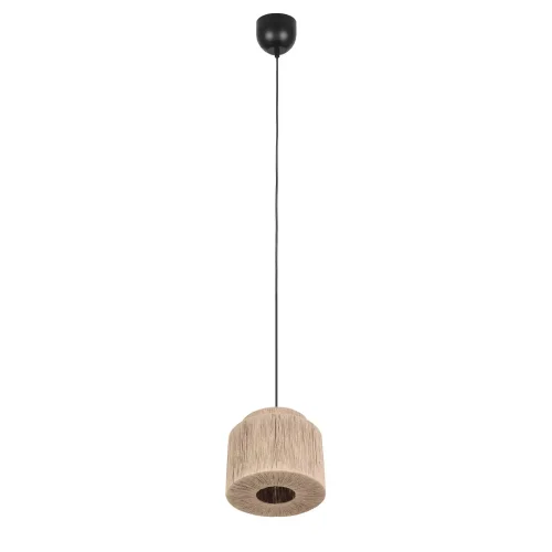 SUSPENSION 1 LUMIÈRE JUTE NATUREL E27 LEIKO