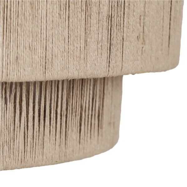 SUSPENSION 1 LUMIÈRE JUTE NATUREL Ø60CM E27 LEIKO