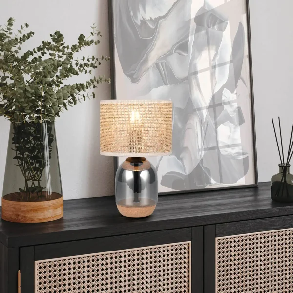 LAMPE DE TABLE EN VERRE 32,7CM CELINE