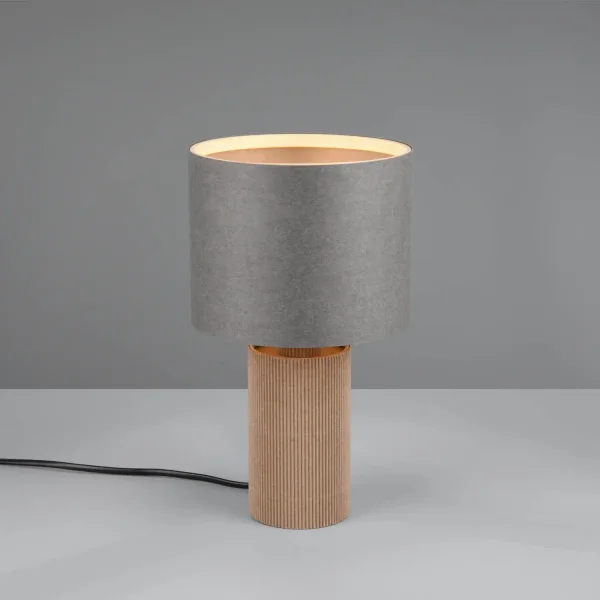 LAMPE DE TABLE EN PAPPE NATURELLE 28,5CM NEXA