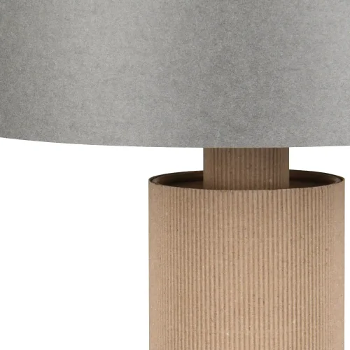 LAMPE DE TABLE EN PAPPE NATUREL 48CM NEXA