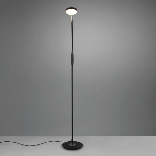 LAMPADAIRE LED 12W RÉGLABLE NOIR EDEN