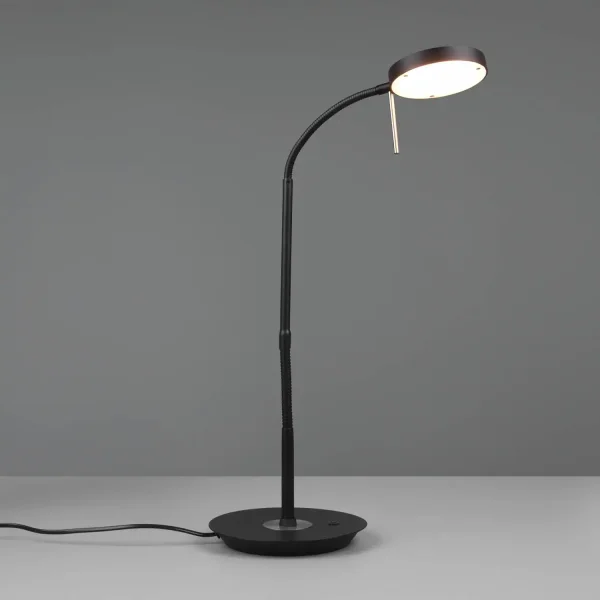 LAMPE DE TABLE LED 12W RÉGLABLE NOIR EDEN