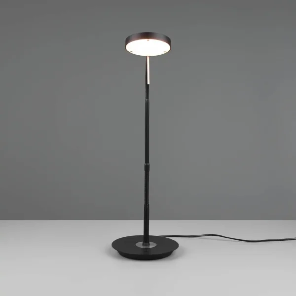 LAMPE DE TABLE LED 12W RÉGLABLE NOIR EDEN