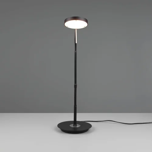 LAMPE DE TABLE LED 12W RÉGLABLE NOIR EDEN