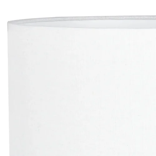 LAMPE DE TABLE EN CÉRAMIQUE BLANCHE 47CM E27 LOREEN