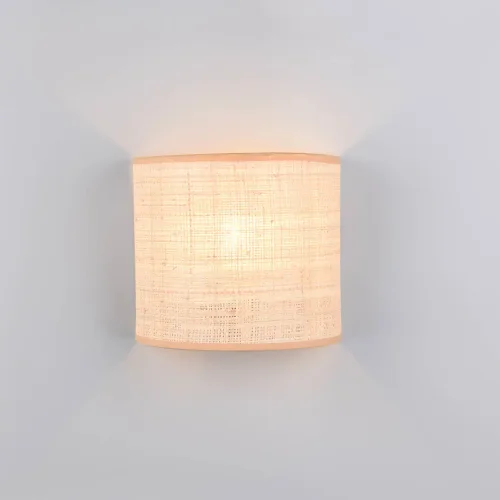 APPLIQUE MURAL AVEC ABAT-JOUR EN ALGUES MARINES E27 TERESA