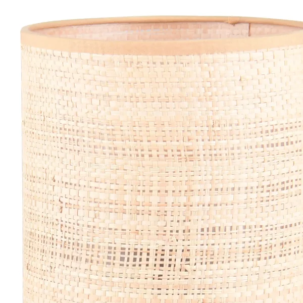 LAMPE DE TABLE AVEC ABAT-JOUR EN ALGUES MARINES E27 TERESA