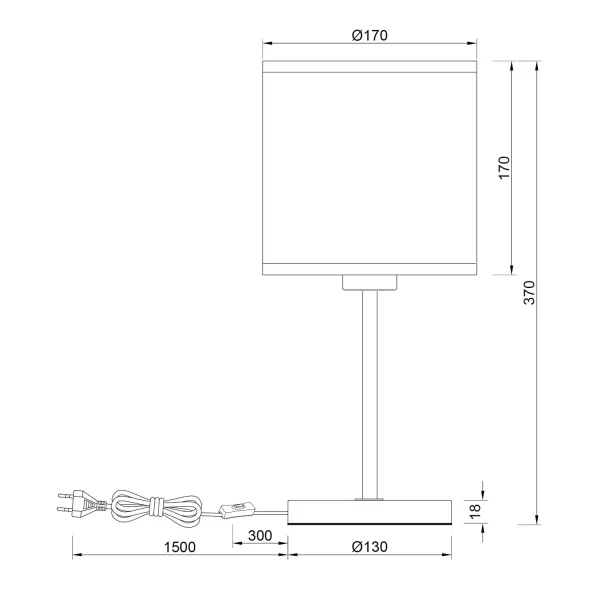 LAMPE DE TABLE AVEC ABAT-JOUR EN ALGUES MARINES E27 TERESA
