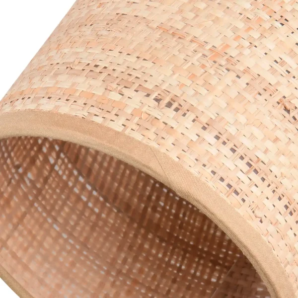 SPOT 1 LUMIÈRE AVEC ABAT-JOUR EN ALGUES MARINES E14 TERESA