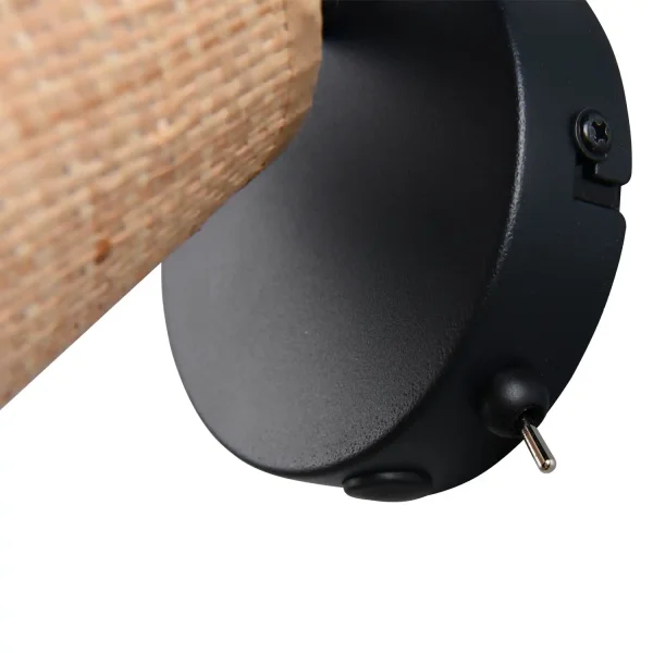 SPOT 1 LUMIÈRE AVEC ABAT-JOUR EN ALGUES MARINES E14 TERESA