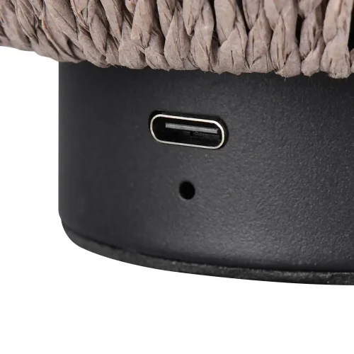 LAMPE DE TABLE LED 1,5W 3000K USB MARRON NUMA