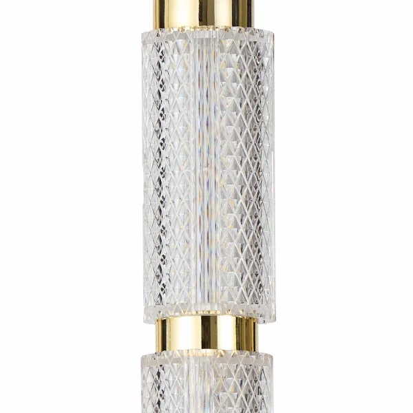 LAMPE DE PLAFOND LED 8W 3000-6500K DORÉE AMBARINA