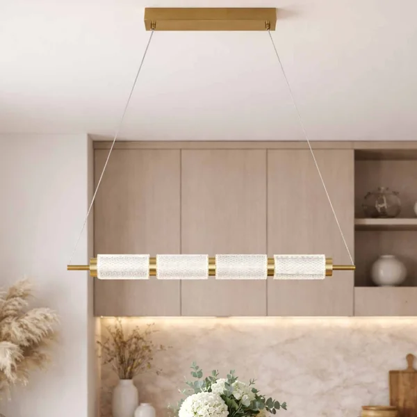 LAMPE DE PLAFOND LED 16W 3000-6500K DORÉE AMBARINA