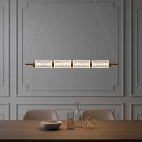 LAMPE DE PLAFOND LED 16W 3000-6500K DORÉE AMBARINA