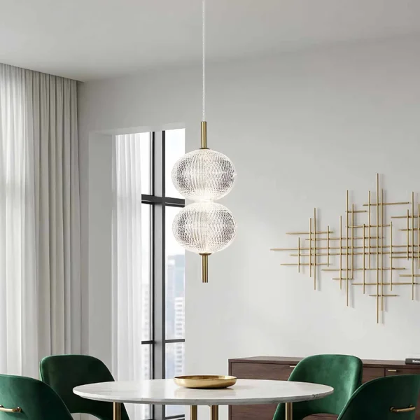 LAMPE DE PLAFOND LED 12W 3000-6500K DORÉE AMBARINA