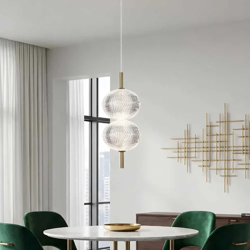 LAMPE DE PLAFOND LED 12W 3000-6500K DORÉE AMBARINA