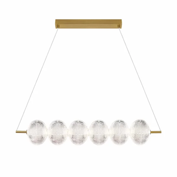 LAMPE DE PLAFOND LED 38W 3000-6500K DORÉE AMBARINA