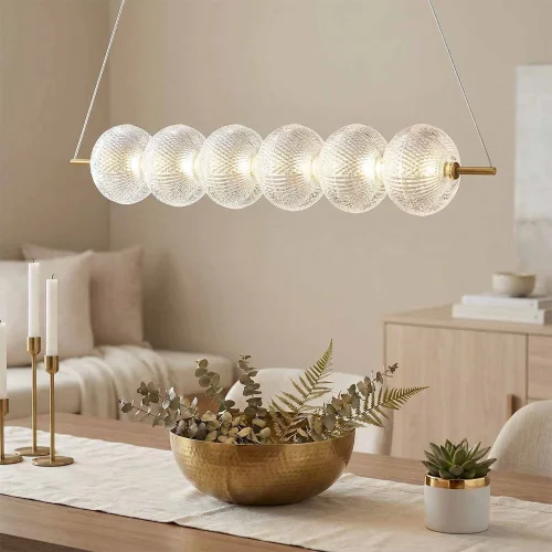 LAMPE DE PLAFOND LED 38W 3000-6500K DORÉE AMBARINA