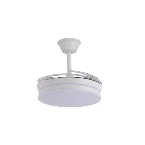 VENTILATEUR DE PLAFOND LED 40W RÉGLABLE AVEC PALES RÉTRACTABLES DARIEL