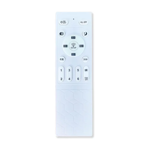 VENTILATEUR DE PLAFOND LED 40W RÉGLABLE À PALES RÉTRACTABLES BLANC CANDOR