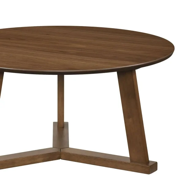 TABLE BASSE DAFNE 90 CM NOYER MDF