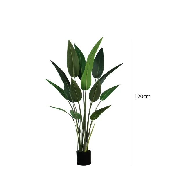 PLANTE ARTIFICIELLE AVE DU PARADIS 120 CM