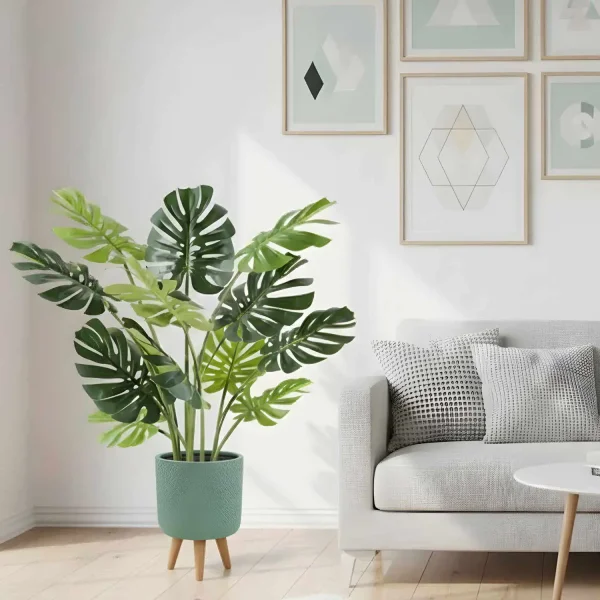 PLANTE ARTIFICIELLE MONSTERA 120CM