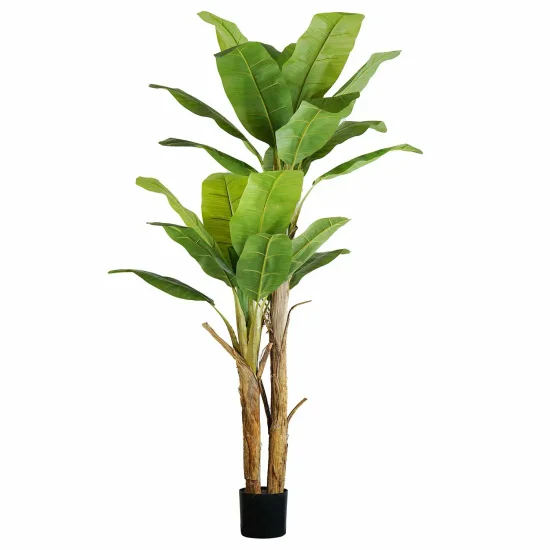 PLANTE BANANIER ARTIFICIELLE 200 CM 2