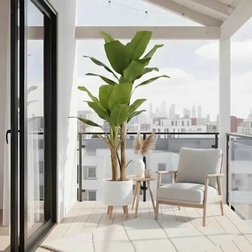 PLANTE BANANIER ARTIFICIELLE 200 CM