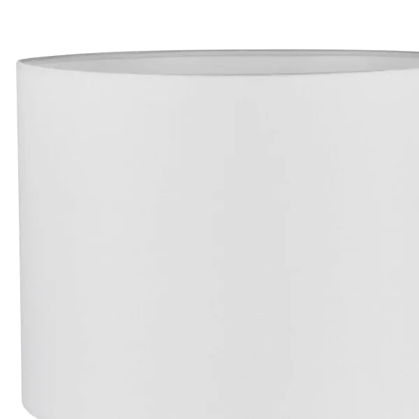 LAMPE DE TABLE EN CÉRAMIQUE BLANCHE E27 51CM THALEN