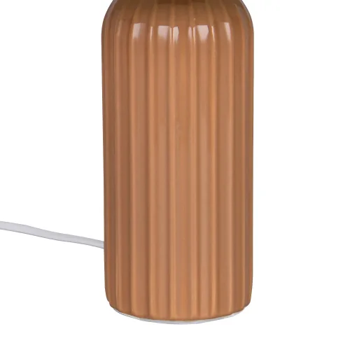 LAMPE DE TABLE EN CÉRAMIQUE MOKKA E27 36CM THALEN