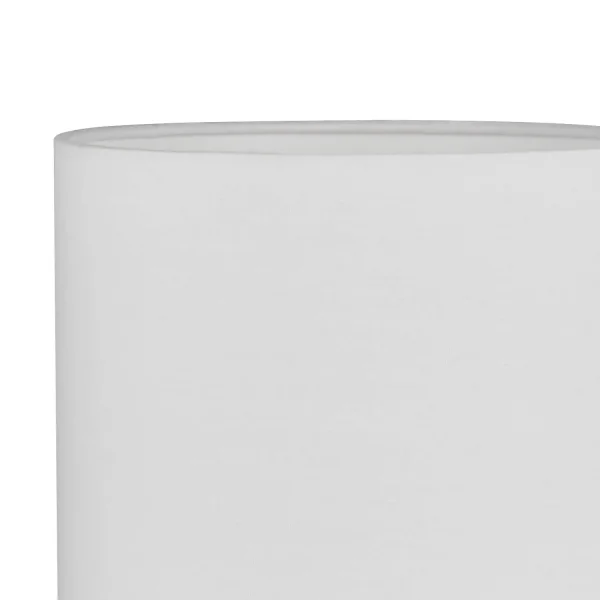 LAMPE DE TABLE EN CÉRAMIQUE BLANCHE E27 36CM THALEN