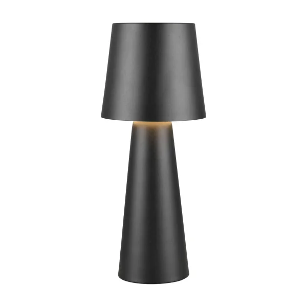 LAMPE DE TABLE MÉTAL NOIR E27 OBELVIA