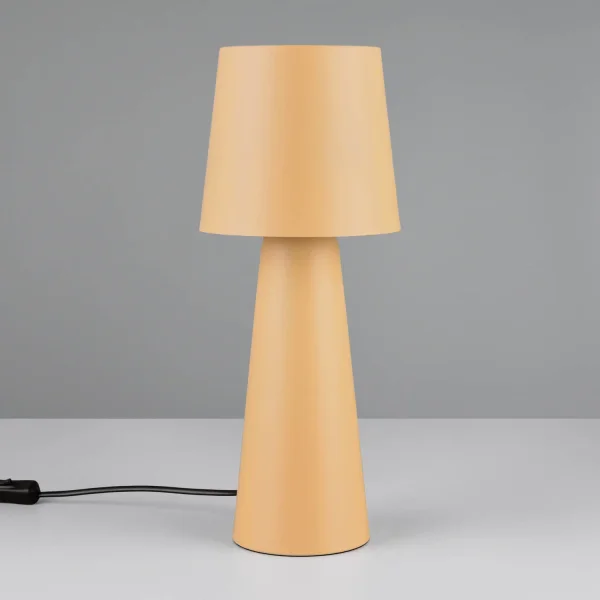 LAMPE DE TABLE EN MÉTAL BEIGE E27 OBELVIA