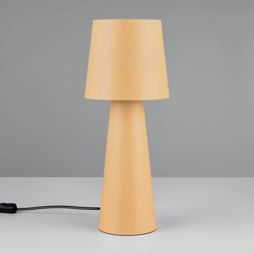 LAMPE DE TABLE EN MÉTAL BEIGE E27 OBELVIA