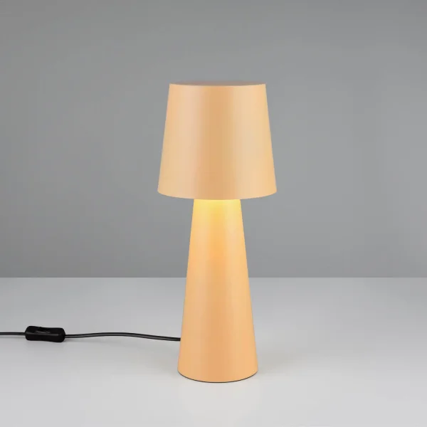 LAMPE DE TABLE EN MÉTAL BEIGE E27 OBELVIA