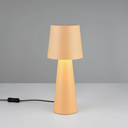 LAMPE DE TABLE EN MÉTAL BEIGE E27 OBELVIA