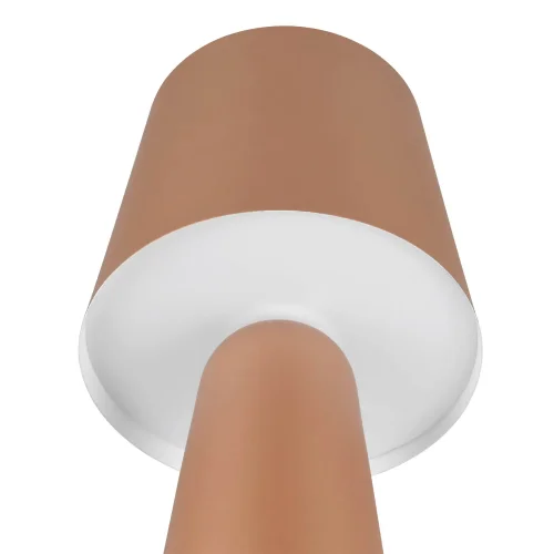 LAMPE DE TABLE EN MÉTAL MARRON E27 OBELVIA