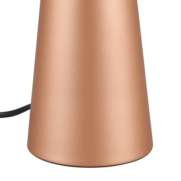 LAMPE DE TABLE EN MÉTAL MARRON E27 OBELVIA