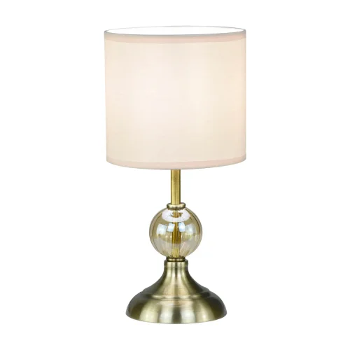 LAMPE DE TABLE MÉTAL CUIR E14 MIRABELLA