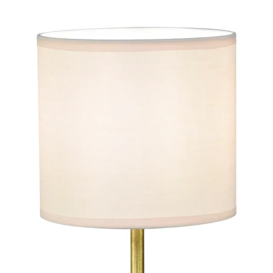 LAMPE DE TABLE MÉTAL CUIR E14 MIRABELLA 2