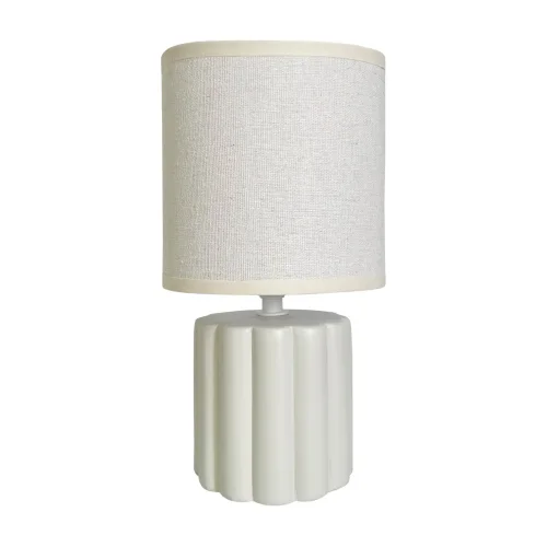 LAMPE DE TABLE CÉRAMIQUE BLANCHE E14 BONNIE