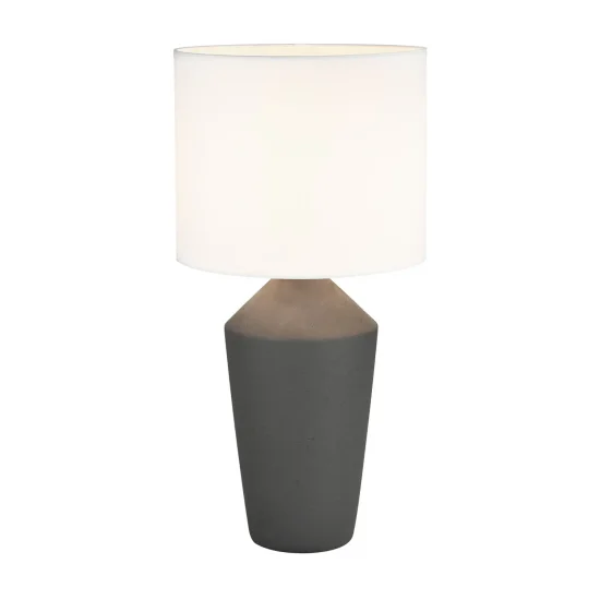 LAMPE DE TABLE EN CÉRAMIQUE MARRON 52 CM BASILEA
