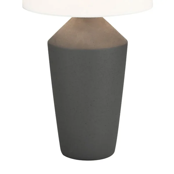 LAMPE DE TABLE EN CÉRAMIQUE MARRON 52 CM BASILEA