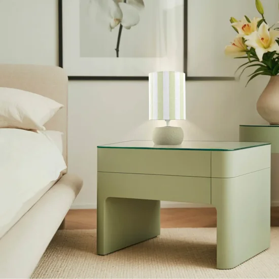 LAMPE DE TABLE EN CÉRAMIQUE VERTE E14 27 CM ZAIRE 2