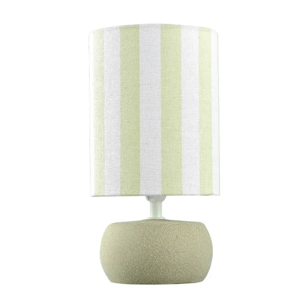 LAMPE DE TABLE EN CÉRAMIQUE VERTE E14 27 CM ZAIRE