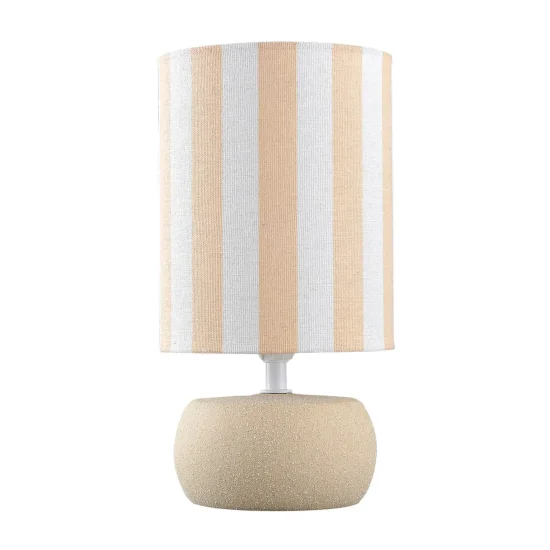 LAMPE DE TABLE EN CÉRAMIQUE SABLE E14 27 CM ZAIRE