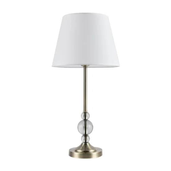 LAMPE DE TABLE EN MÉTAL BRONZE VIEILLI E27 KAELIS 2