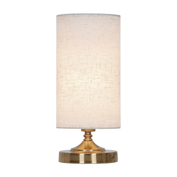 LAMPE DE TABLE EN MÉTAL BRONZE VIEILLI E14 TRIELLA